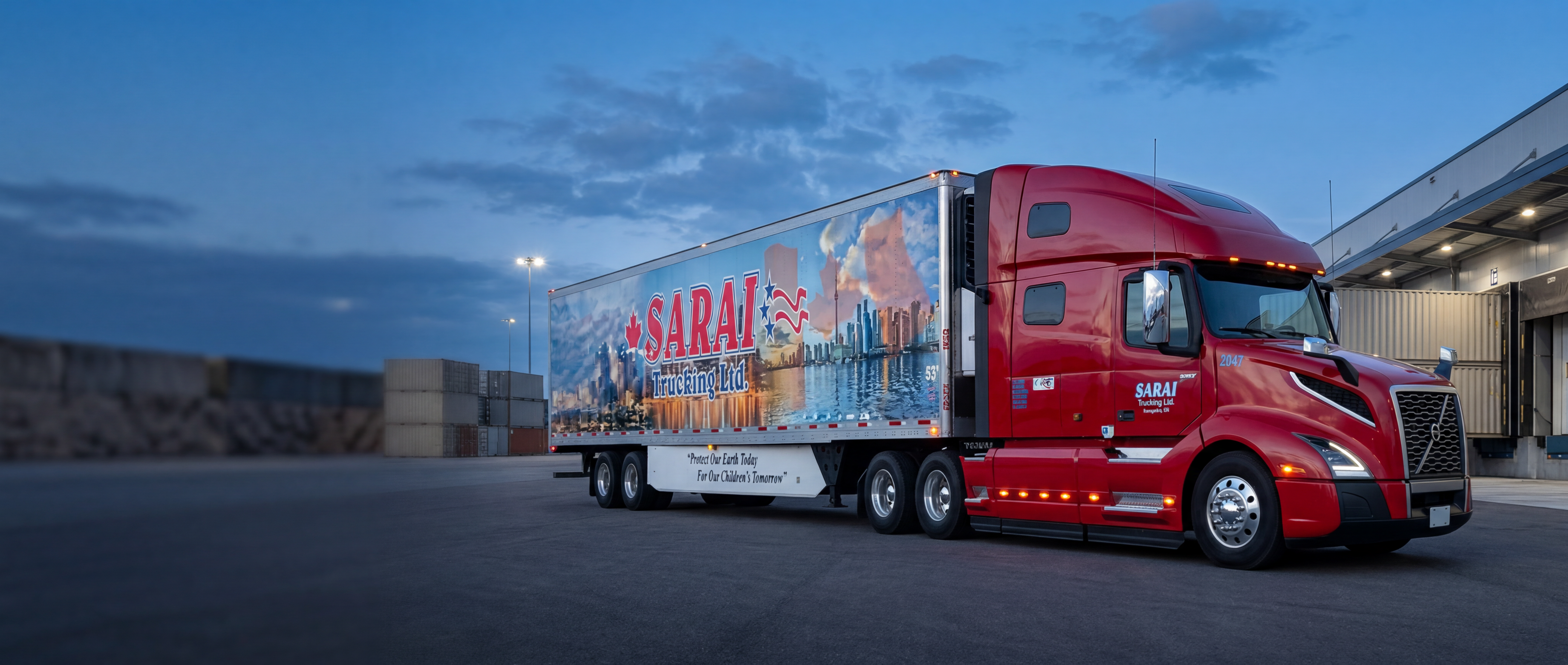 Sarai Trucking Limited fleet